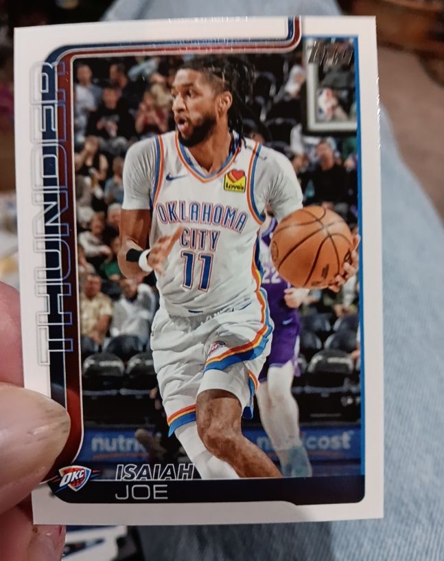 2025-26 Topps #121 Isaiah Joe — front