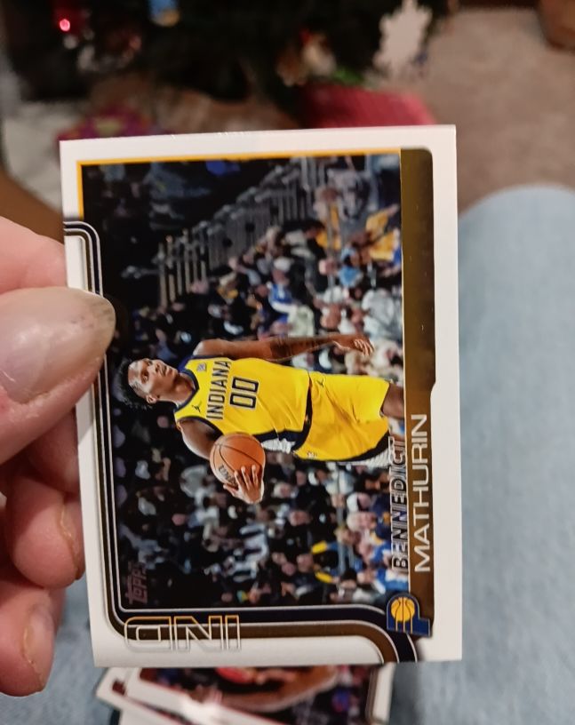 2025-26 Topps #48 Bennedict Mathurin — front