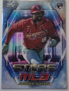 2023 Topps Update #SMLB-85 Jordan Walker Stars of MLB — front