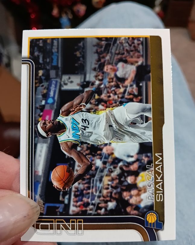 2025-26 Topps #53 Pascal Siakam — front
