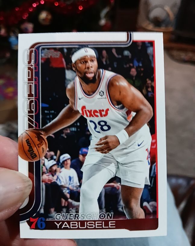 2025-26 Topps #26 Guerschon Yabusele — front