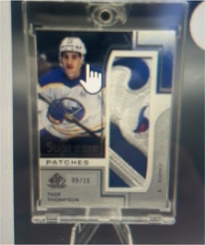 2000 Upper Deck SP Authentic #SP-15 Pat LaFontaine — front