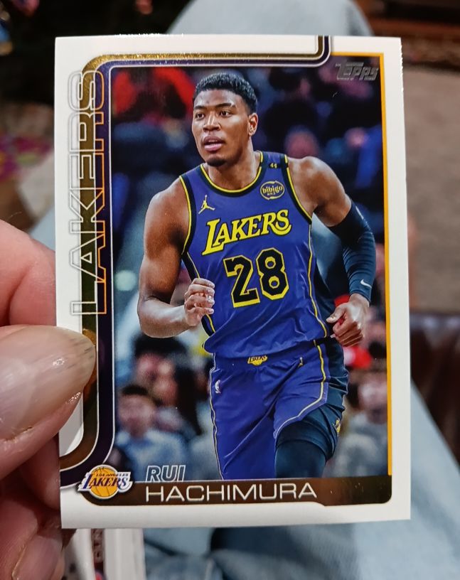 2025-26 Topps #154 Rui Hachimura — front