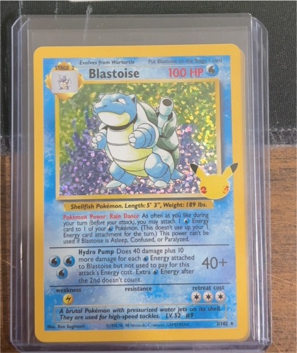 2021 Pokémon Celebrations Classic Collection #2 Blastoise — front