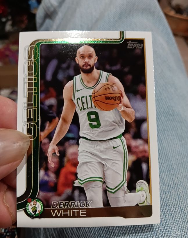2025-26 Topps #6 Derrick White — front