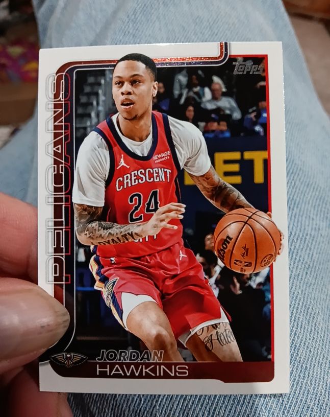 2025-26 Topps #194 Jordan Hawkins — front
