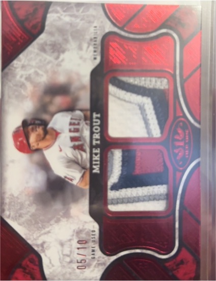 2025 Topps Tier One #T1R-MT Mike Trout — front