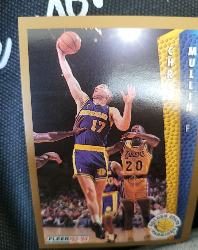 1992-93 Fleer #77 Chris Mullin — front