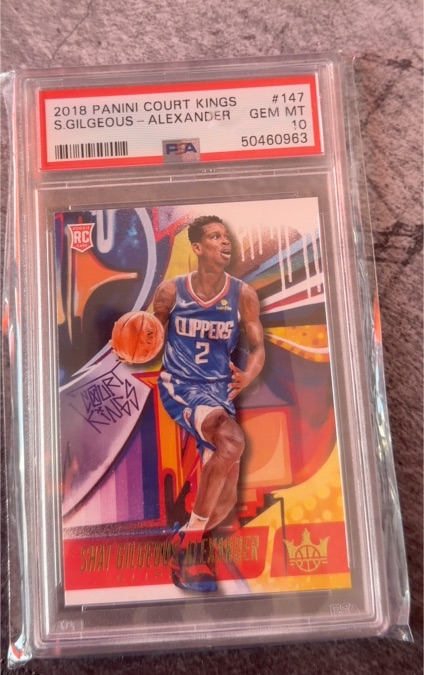 2018 Panini Court Kings #147 Shai Gilgeous-Alexander — front