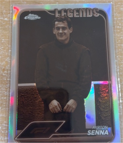 2024 Topps Chrome Formula 1 #193 Ayrton Senna — front