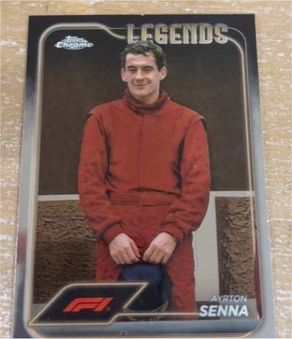 2024 Topps Chrome Formula 1 #193 Ayrton Senna — front