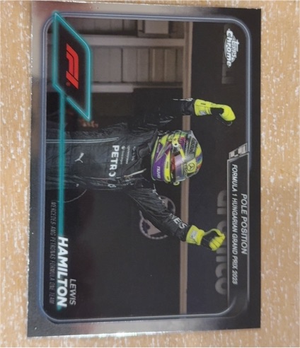 2024 Topps Chrome Formula 1 #158 Lewis Hamilton — front