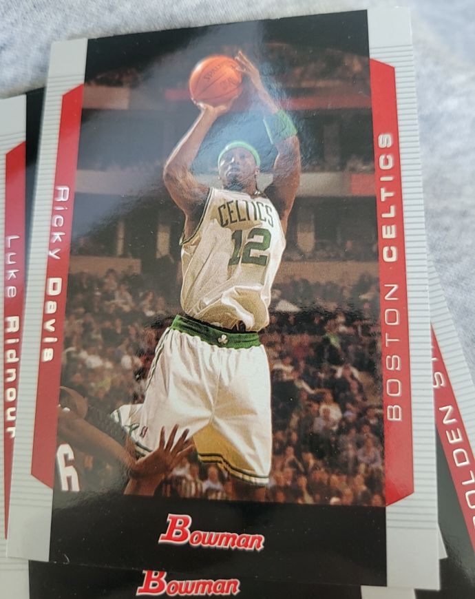 2004-05 Bowman #48 Ricky Davis — front