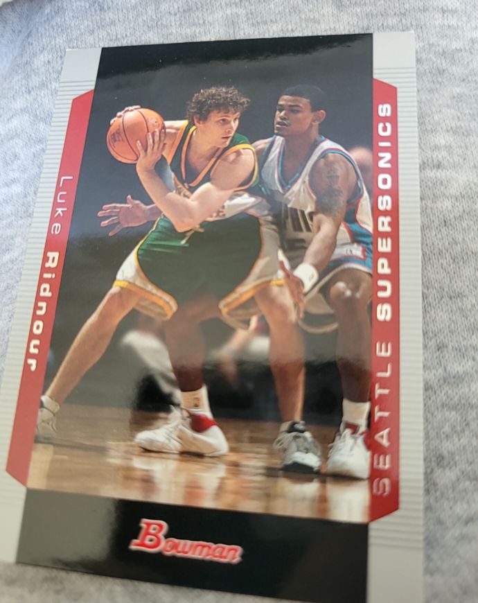 2004-05 Bowman #78 Luke Ridnour — front