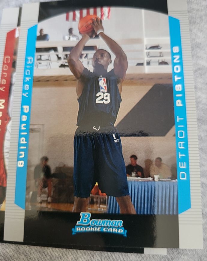 2004-05 Bowman #131 Rickey Paulding Rookie Card — front