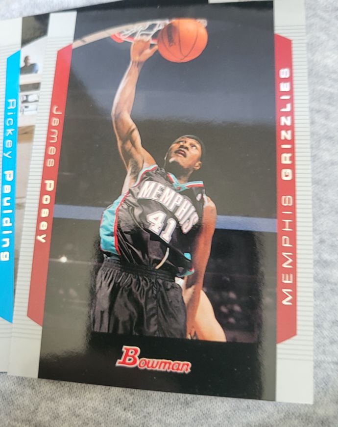 2004 Bowman Jermes Pooley Memphis Grizzlies — front