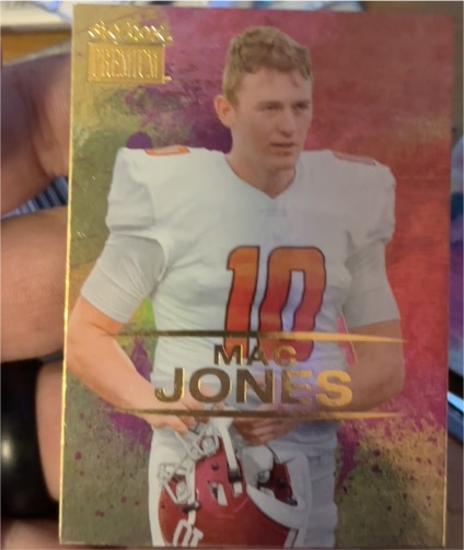 2021 Skybox Metal Universe Champions #S-39 Mac Jones — front
