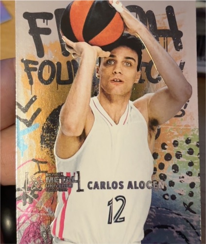 2021 Skybox Metal Universe Champions #FF4 Carlos Alocen Fresh Foundation — front
