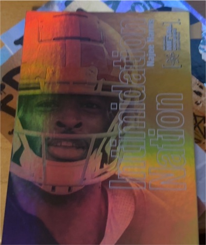 2021 Skybox Metal Universe #IN-14 Najee Harris Intimidation Nation — front