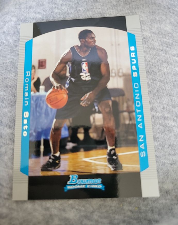 2004-05 Bowman Draft #111 Romain Sato — front