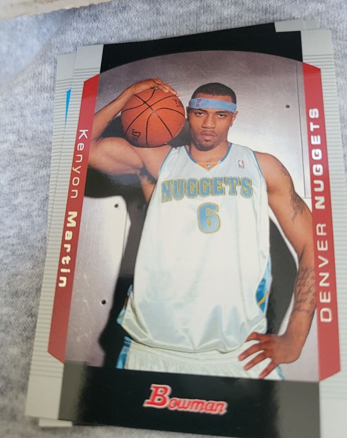 2004-05 Bowman Chrome #18 Kenyon Martin — front