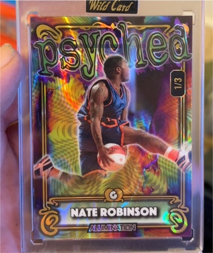2024 Wild Card Alumination Psyched #1/3 Nate Robinson — front