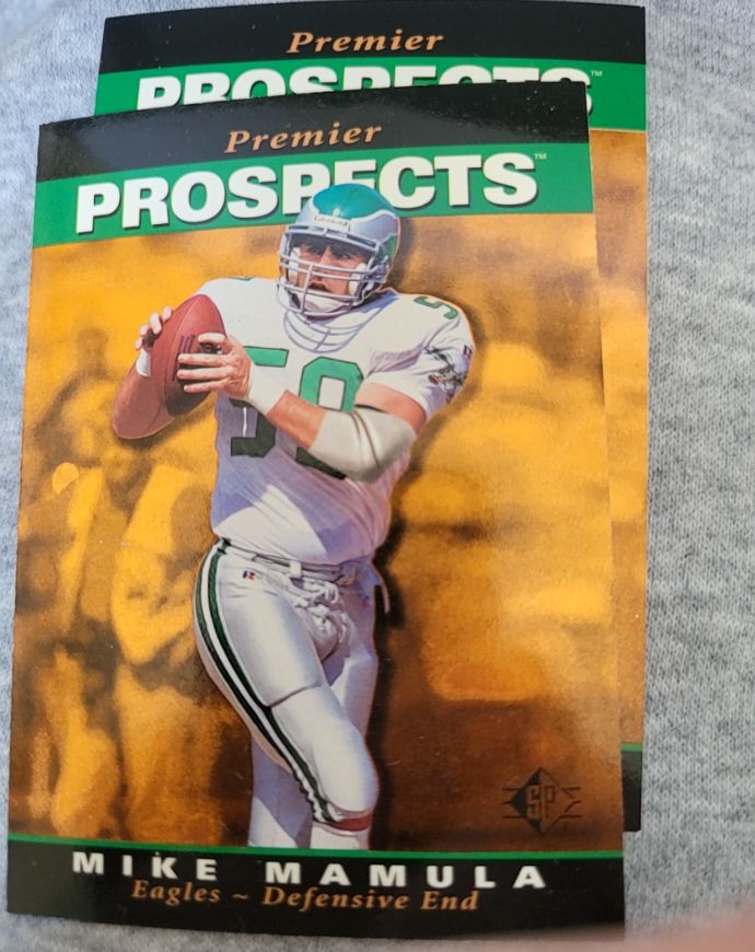 1995 Upper Deck SP Premier Prospects #8 Mike Mamula — front