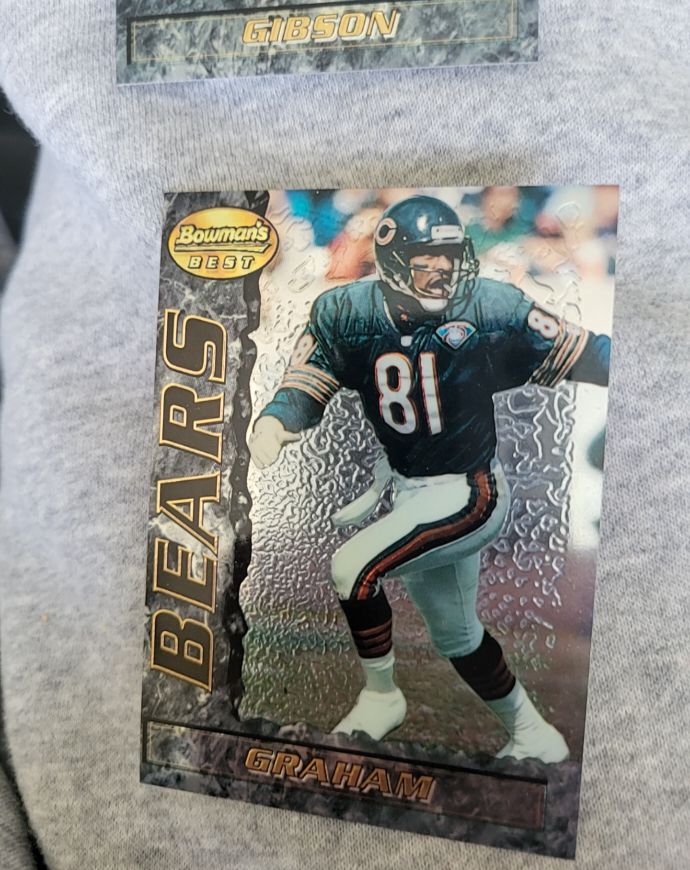 1995 Bowman's Best #81 Cris Carter — front
