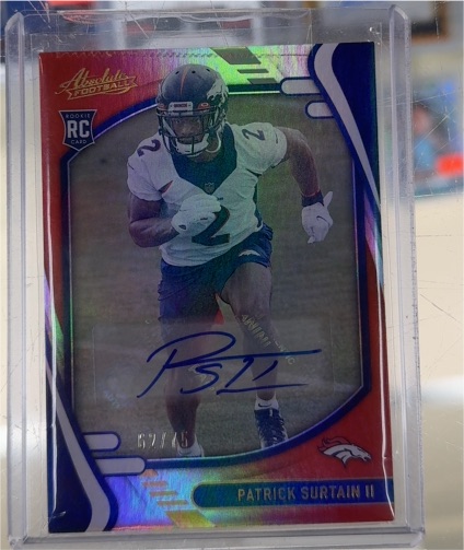 2021 Panini Absolute Football #143 Patrick Surtain II — front