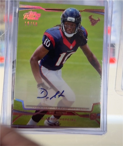 2013 Topps Prime #114 DeAndre Hopkins — front