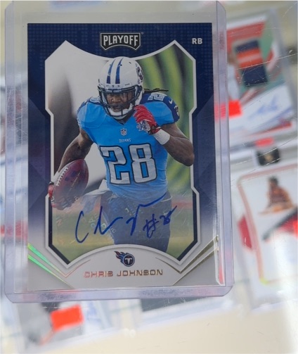 2021 Panini Playoff #74 Chris Johnson — front