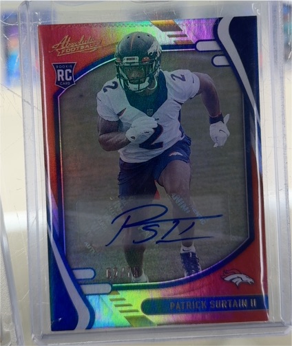 2021 Panini Absolute Football #143 Patrick Surtain II — front