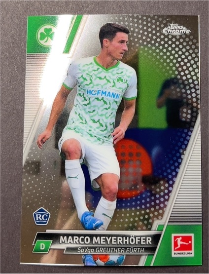 2021-22 Topps Chrome Bundesliga #48 Marco Meyerhöfer — front