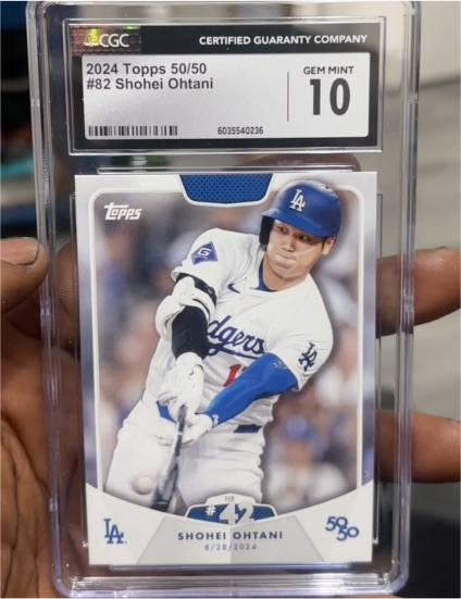 2024 Topps 50/50 #82 Shohei Ohtani — front