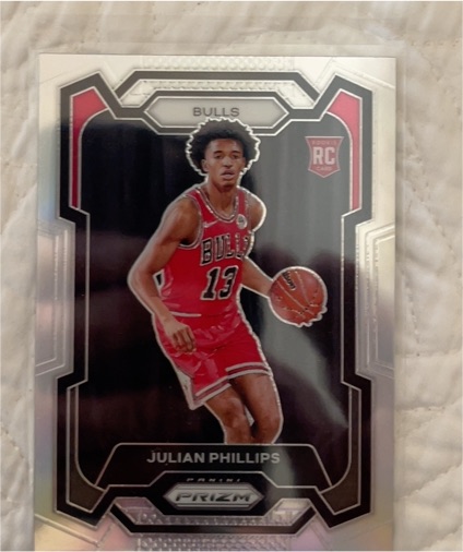 2023-24 Panini Prizm #125 Julian Phillips — front