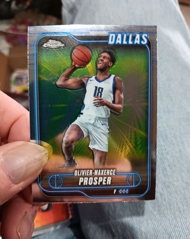 2024-25 Topps Chrome #126 Olivier-Maxence Prosper — front