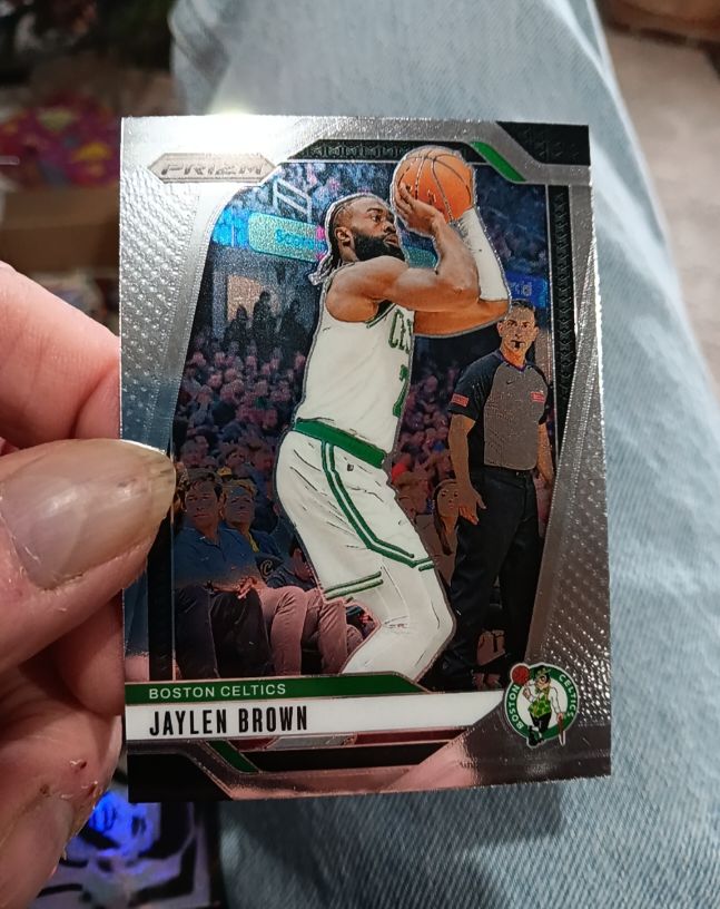 2024-25 Panini Prizm #139 Jaylen Brown — front