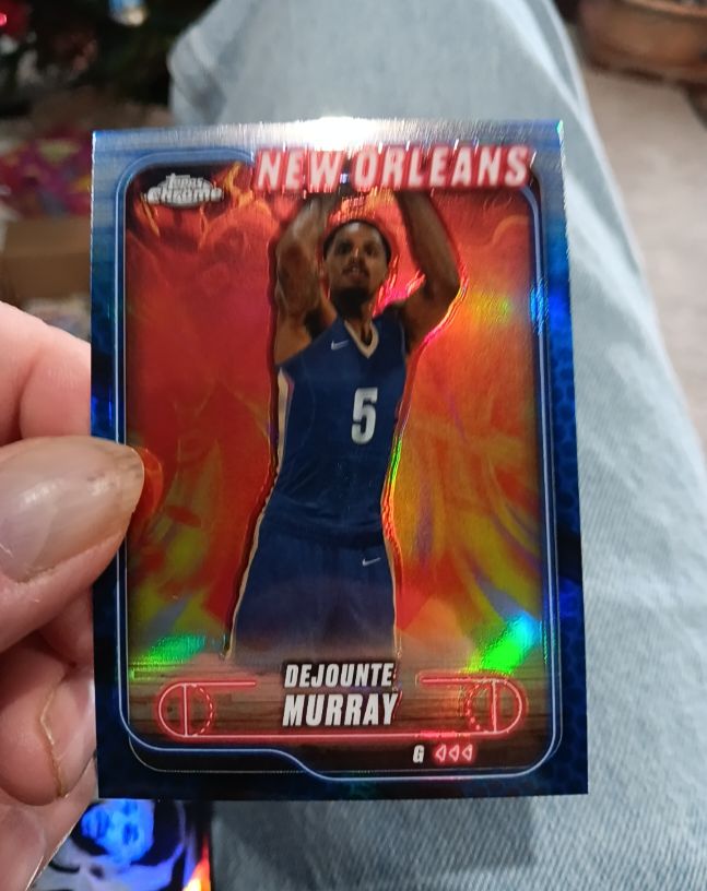2024-25 Topps Chrome #73 Dejounte Murray — front
