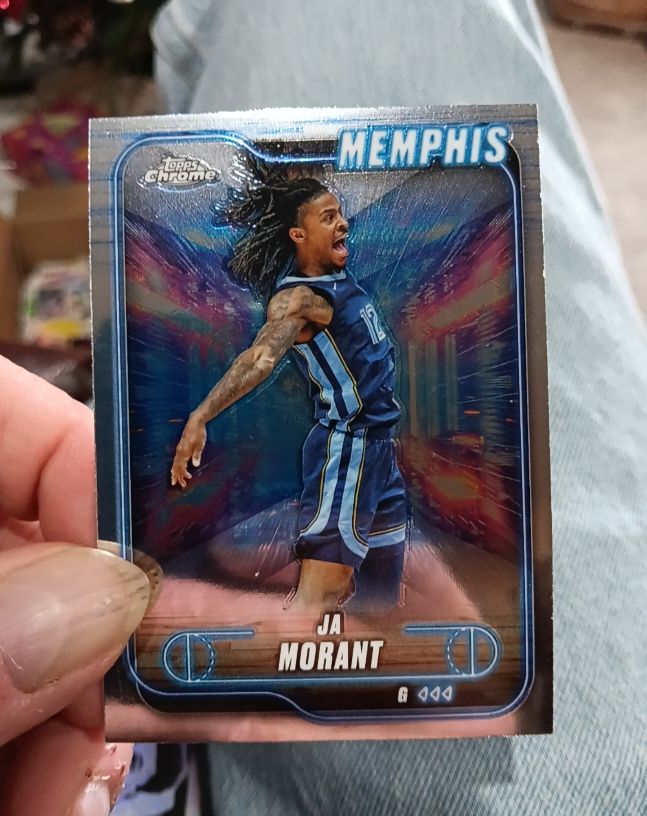 2024-25 Topps Chrome #188 Ja Morant — front