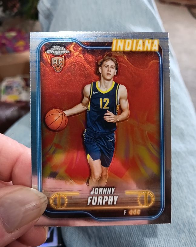 2024-25 Topps Chrome #139 Johnny Furphy — front