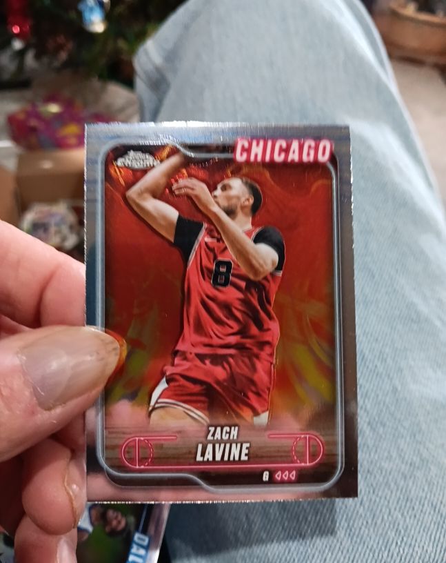 2024-25 Topps Chrome #84 Zach LaVine — front