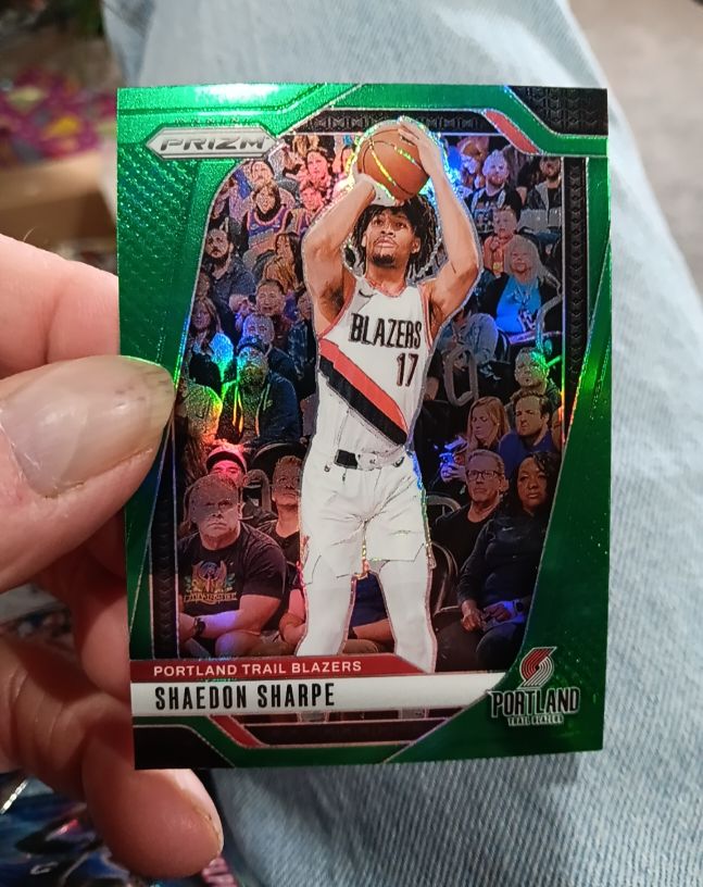 2024-25 Panini Prizm #144 Shaedon Sharpe — front