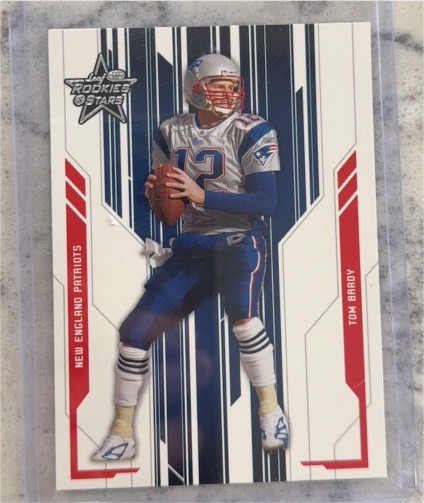 2005 Leaf Rookies & Stars #57 Tom Brady — front