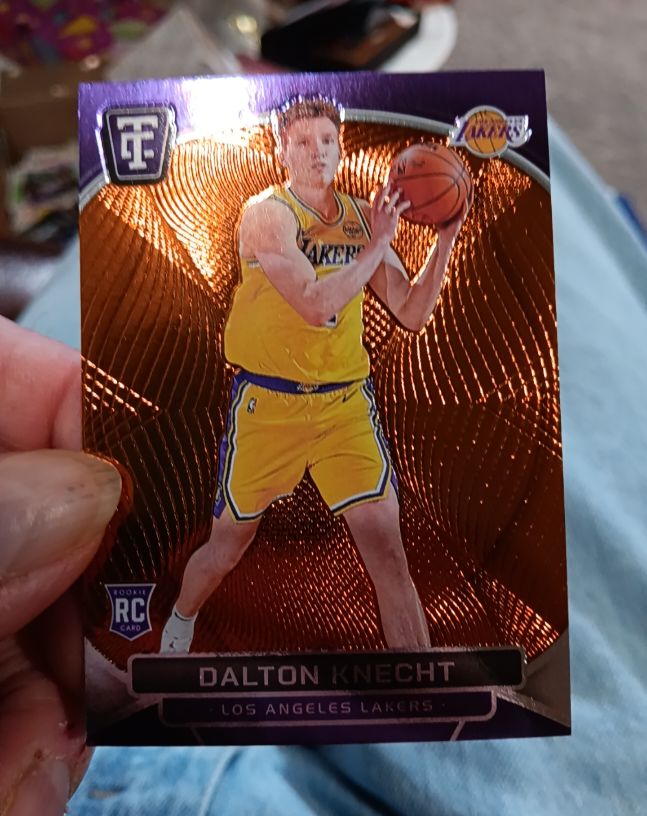 2024-25 Panini Totally Certified #154 Dalton Knecht — front