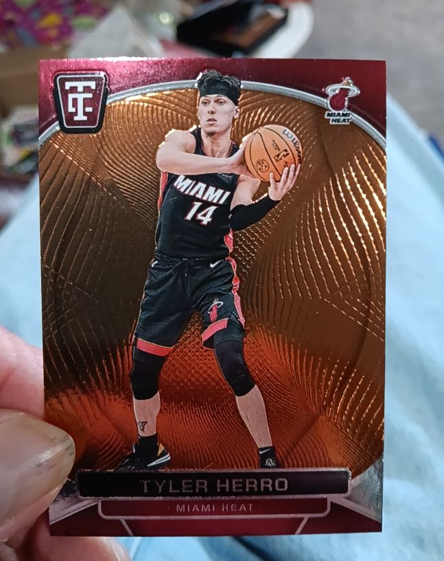2024-25 Panini Totally Certified #74 Tyler Herro — front