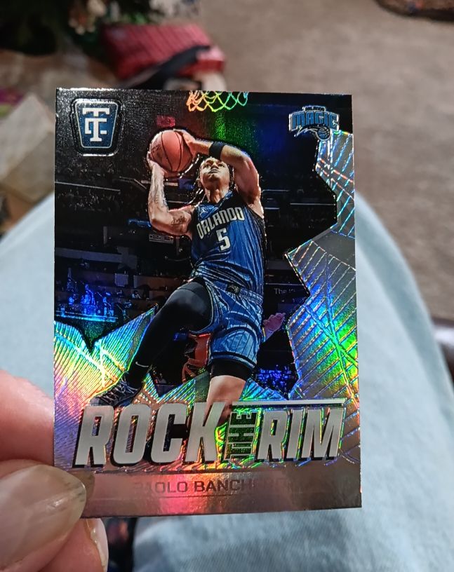 2024-25 Panini Totally Certified Rock The Rim #06 Paolo Banchero — front