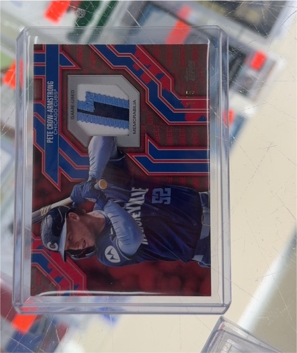 2025 Topps Series 1 City Connect Relic #CC-PCA Pete Crow-Armstrong — front