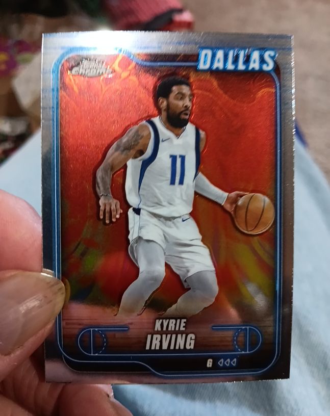 2024-25 Topps Chrome #117 Kyrie Irving — front