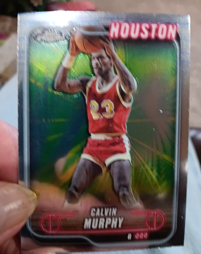 2024-25 Topps Chrome #142 Calvin Murphy Houston Rockets — front