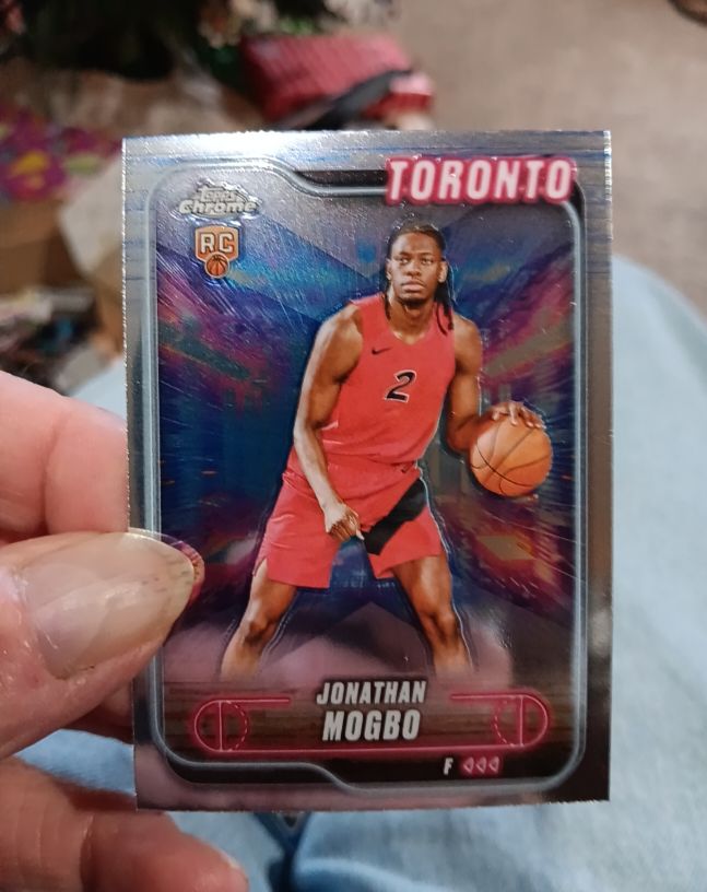 2024-25 Topps Chrome #194 Jonathan Mogbo — front